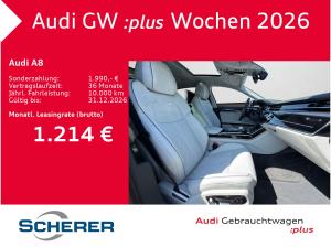 Audi A8 lang 60 TFSIe quattro EXCLUSIVE HUD 360° PANO