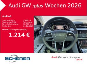 Audi A8 lang 60 TFSIe quattro EXCLUSIVE HUD 360° PANO