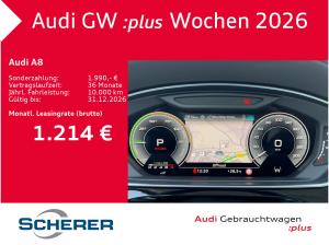 Audi A8 lang 60 TFSIe quattro EXCLUSIVE HUD 360° PANO