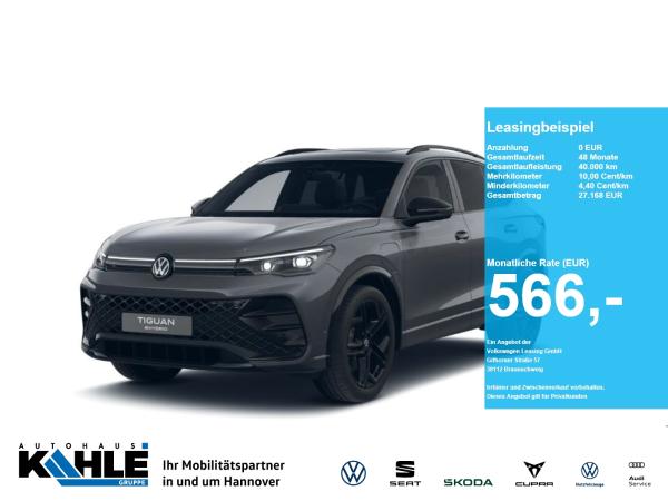 Volkswagen Tiguan 1.5 eHybrid DSG R-Line SOFORT VERFÜGBAR BlackStyle Leder Pano WKR AHK