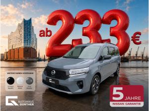 Nissan Townstar Kombi Aut. Tekna 7-Sitzer - sofort verfügbar - weitere Farben auf Lager