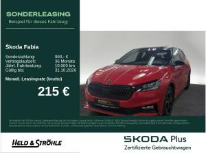 Skoda Fabia Monte Carlo 1.5 TSI DSG LED SMARTLINK SHZ