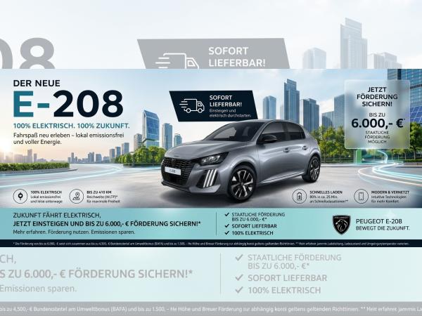Peugeot 208 Elektro 136 Business *Sofort*