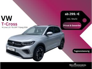 Volkswagen T-Cross R-Line 1.0 l TSI OPF 7-Gang-Doppelkupplungsgetriebe DSG