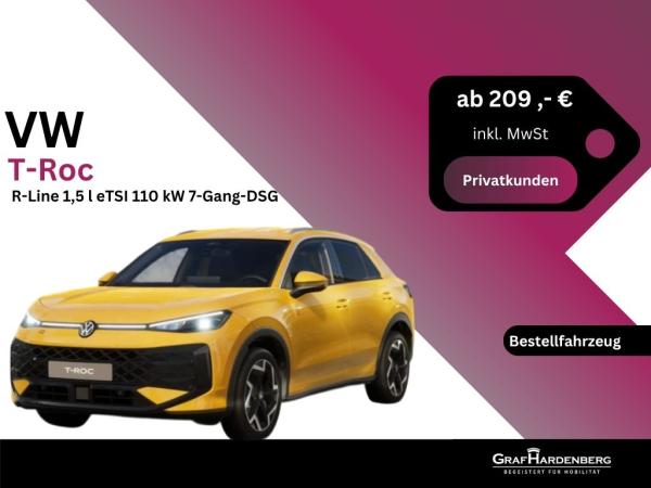 Volkswagen T-Roc R-Line 1.5 l eTSI OPF 7-Gang-DSG
