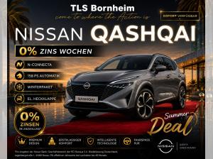 Nissan Qashqai N-CONNECTA *Privatkunde* grau 158 PS Autom. 360 Grad el. Heckklappe