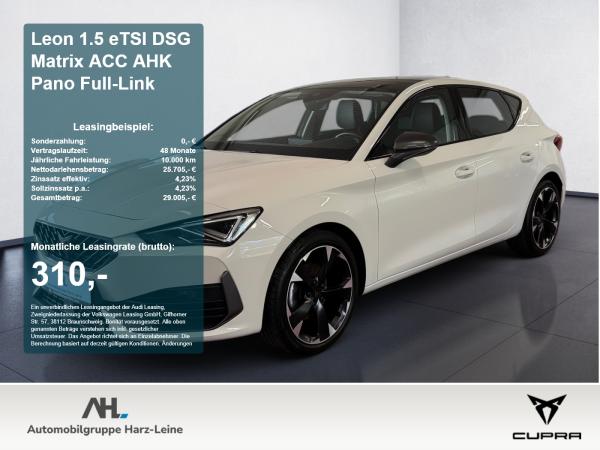 Cupra Leon 1.5 eTSI DSG Matrix ACC AHK Pano Full-Link