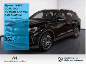 Volkswagen Tiguan 1.5 eTSI GOAL DSG HD-Matrix AHK Navi ACC AreaView