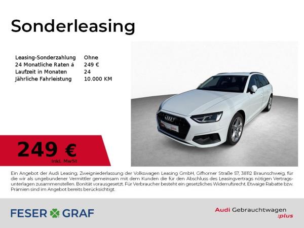 Audi A4 Avant 35 TDI S tronic - AHK - NAVI - SZH -