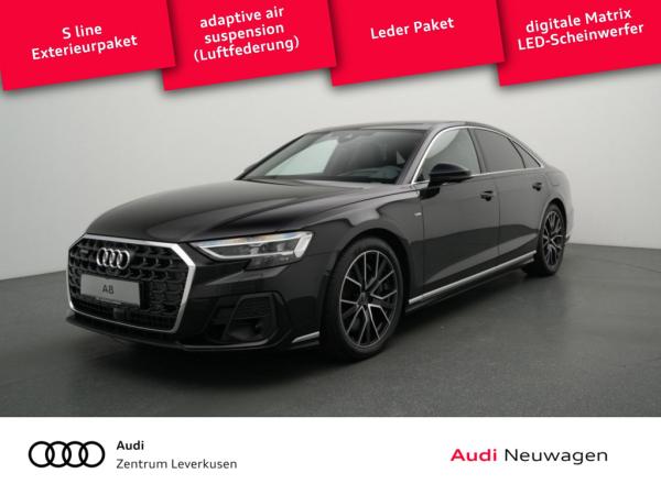 Audi A8 eHybrid quattro S line ab mtl. € 739,-¹ 🏁 0,5% Dienstwagenbesteuerung / SOFORT VERFÜGBAR 🏁