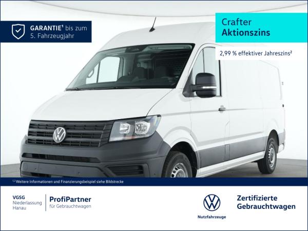 Volkswagen Crafter Kasten MR Vorb. AHK Klima Kamera DAB ZV