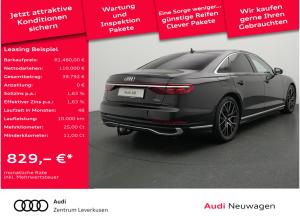 Audi A8 eHybrid quattro S line ab mtl. € 739,-¹  🏁 0,5% Dienstwagenbesteuerung / SOFORT VERFÜGBAR  🏁