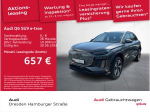 Audi Q6 e-tron Q6 SUV e-tron quattro S Line B&O Head-Up Wärmep.