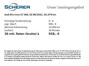 Audi RS e-tron GT LASER CARBON HUD NACHTSICHT 360°KAM