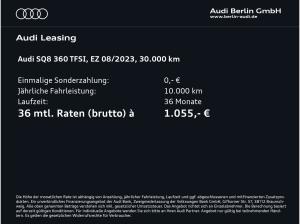 Audi SQ8 TFSI tiptr. STDHZG 360°K HUD PANO MATRIX