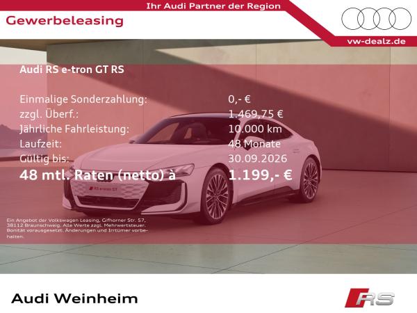Audi RS e-tron GT Bang&Olufsen Pano Navi Kamera Matrix
