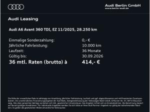 Audi A6 Avant TDI S tr. LED 360°K PANO VIRTUAL PDC