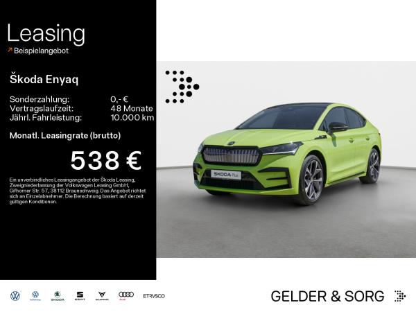 Abbildung Leasingangebot Skoda Enyaq