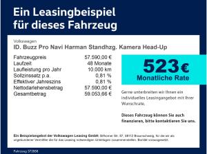 Volkswagen ID.Buzz ID. Buzz Pro Navi Harman Standhzg. Kamera Head-Up