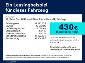 Volkswagen ID.Buzz ID. Buzz Pro AHK Navi Standklima Head-Up Sitzhzg