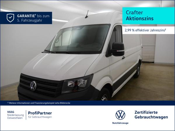 Volkswagen Crafter Kasten Mittel Vorb. AHK Navi ParkAssist ZV