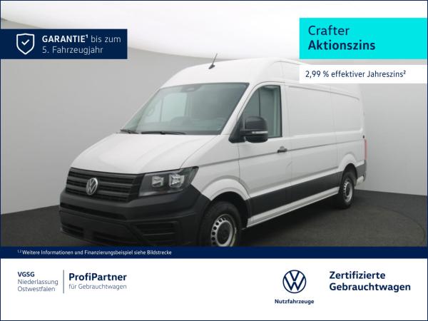 Volkswagen Crafter Kasten Mittel Vorb. AHK Navi ParkAssist ZV