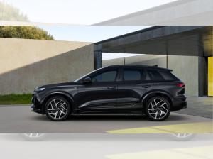Audi Q6 e-tron Quattro, S-Line Interieur + Exterieur, Luftfederfahrwerk,  AHK, PanoDach, 21" Alu, Head-Up