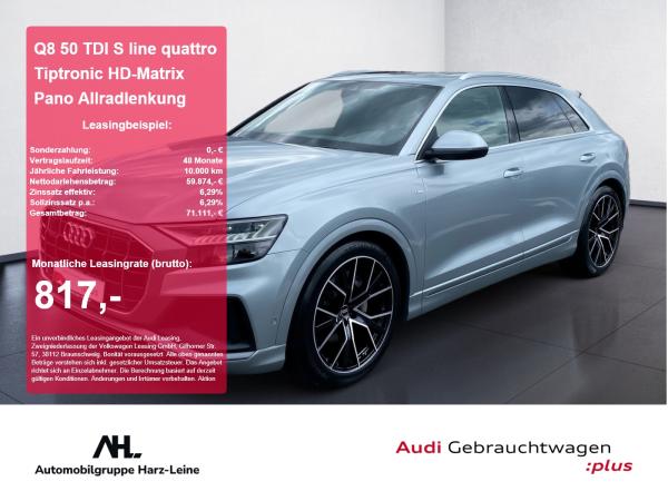 Audi Q8 50 TDI S line quattro Tiptronic HD-Matrix Pano Allradlenkung