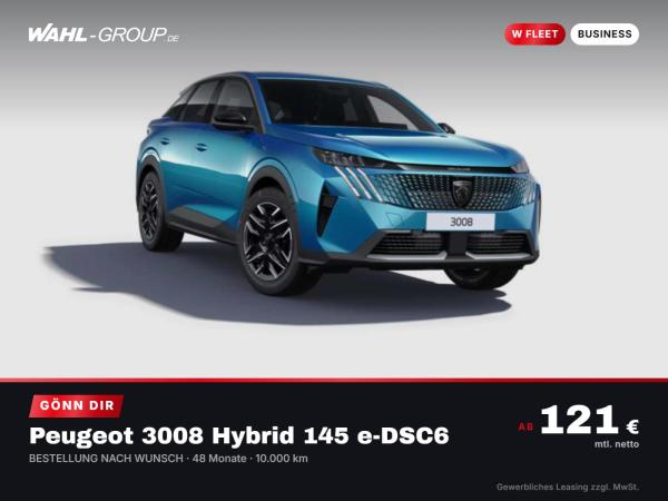 Peugeot 3008 Allure Hybrid 145 e-DSC6| Gewerbe-Deal