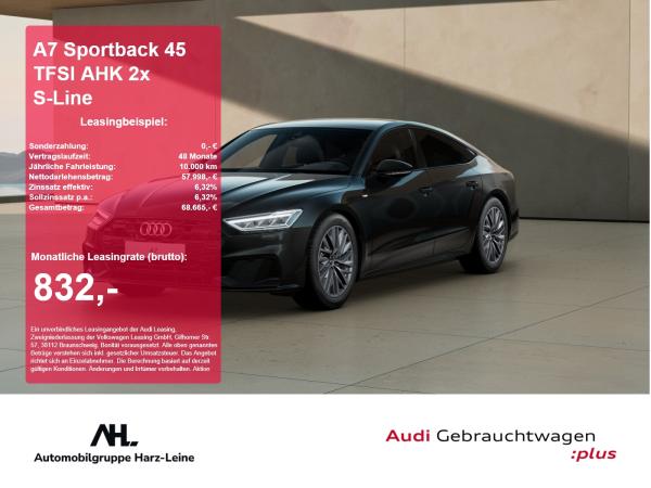 Audi A7 Sportback 45 TFSI AHK 2x S-Line 360 3xKlima