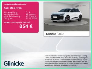 Audi Q6 e-tron S line perf Matrix HuD B&O AHK TechPro