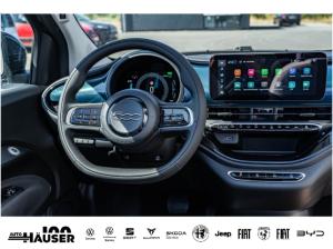 Fiat 500e Cabrio ICON 42 kWh SOFORT KAMERA SITZHZG TEMPOMAT PDC APPLE ANDROID