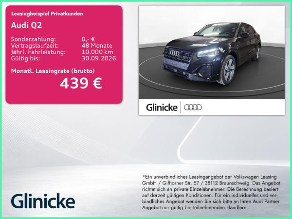 Audi Q2 35 TFSI S line AHK Matrix LM 18" Navi RFK