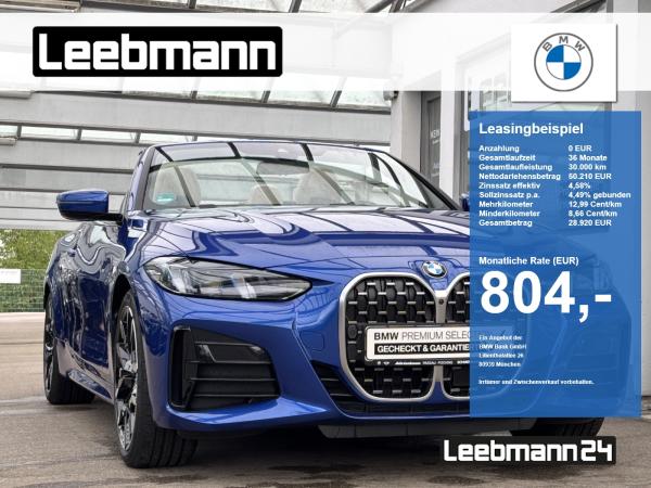 BMW 430 430i x Cabrio M-Sport AHK Finanzierung ab 1,49%