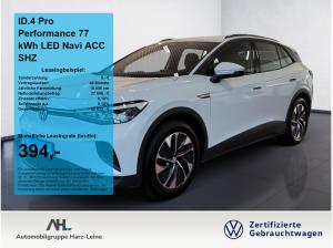 Volkswagen ID.4 Pro Performance 77 kWh LED Navi ACC SHZ ACC