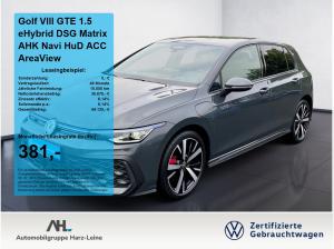 Volkswagen Golf VIII GTE 1.5 eHybrid DSG Matrix AHK Navi HuD ACC AreaView
