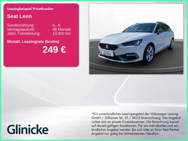 Seat Leon Sportstourer 1.5 eTSI FR LED PDC KAM SHZ Klima Navi Full Link Kessy Advanced