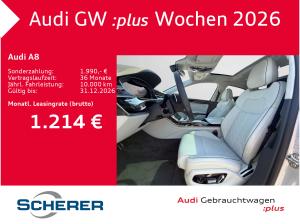 Audi A8 lang 60 TFSIe quattro EXCLUSIVE HUD 360° PANO