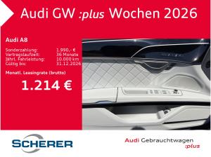 Audi A8 lang 60 TFSIe quattro EXCLUSIVE HUD 360° PANO