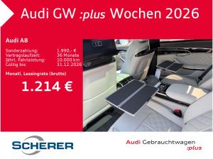 Audi A8 lang 60 TFSIe quattro EXCLUSIVE HUD 360° PANO