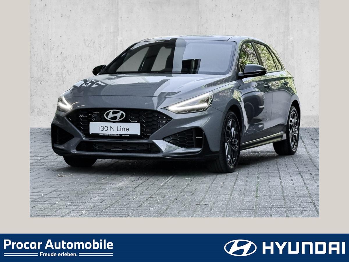 Hyundai i30 N LINE 5-Türer 1.6 T-GDI 7-DCT RFK LED NAVI KLIMA SITZHEIZ.