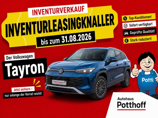Abbildung Leasingangebot VW Tayron