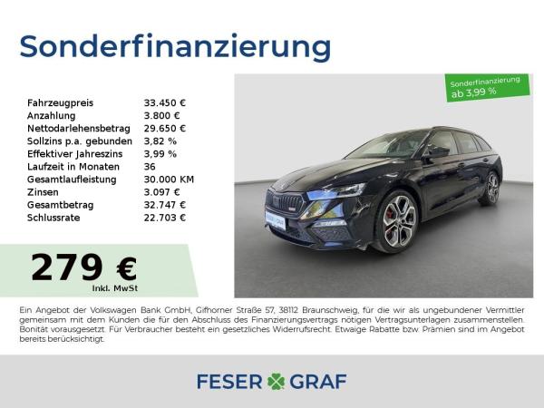 Abbildung Leasingangebot Skoda Octavia