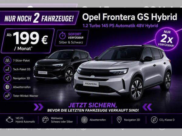 Opel Frontera GS 145PS Automatik 7Sitzer|Tech-Paket|Allwetter Sofort