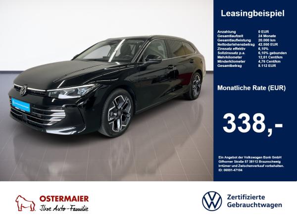Volkswagen Passat Variant ELEGANCE 1.5eTSI DSG HYBRID ACC.5J-G.AHK.AREA-VIEW.NAVI+VC.HUD.PANO