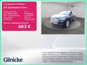 Audi Q4 e-tron Q4 Sportback 45 e-tron LED AHK Standklima 360°