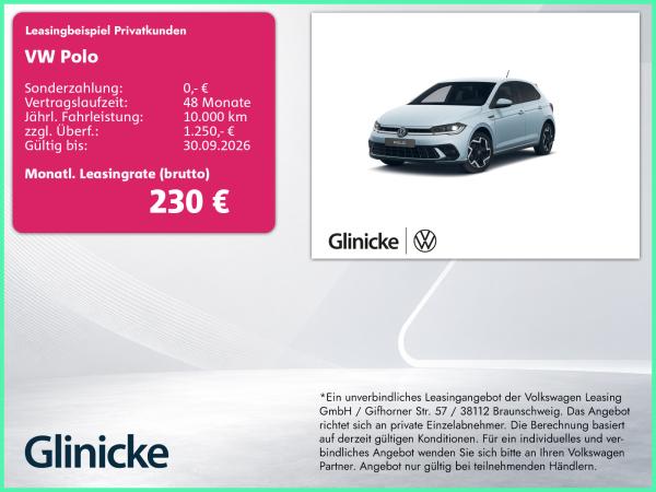 Volkswagen Polo R-Line 1,0 TSI DSG