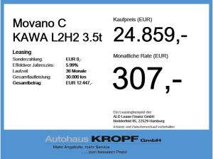 Opel Movano C KAWA L2H2 3.5t PDC+ParkAss+SpurW