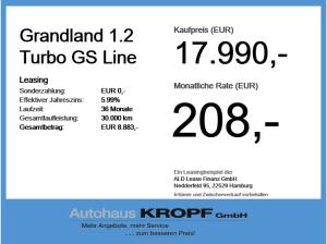 Opel Grandland 1.2 Turbo GS Line AHK+LED+Navi+SHZ+LM