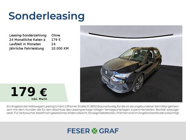Seat Arona 1.0 TSI Style DSG Alu 17 Navi RüKa Sitzh.